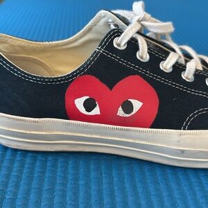 Comme des Garçons Play x Converse Chuck Taylor Sneakers. Men’s US 11 / 45E